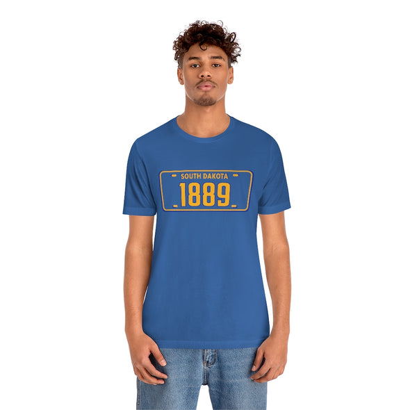 1889 Blue-Unisex Jersey Short Sleeve Tee