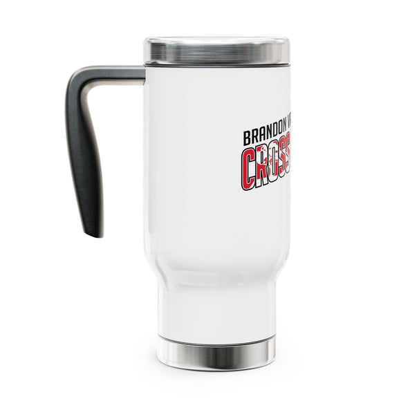 BV XC - Stainless Steel Travel Mug with Handle, 14oz