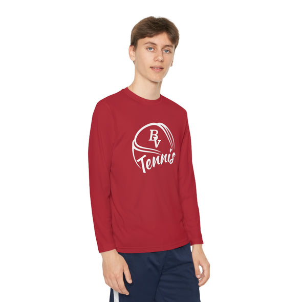 BV  Tennis Youth Long Sleeve Competitor Tee