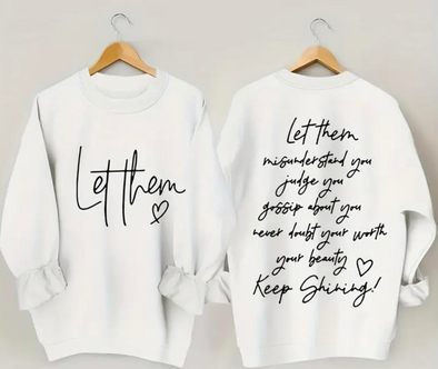 Let Them-Youth Sweatshirt