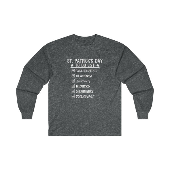 St. Patty's Day Shenanigans-Ultra Cotton Long Sleeve Tee