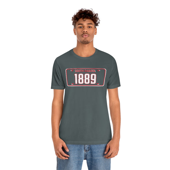 1889 SD Red-Unisex Jersey Short Sleeve Tee