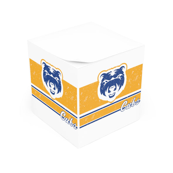 Cubs Note-Cube