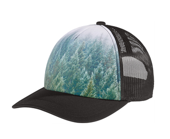 Snapback Forest Trucker Hat
