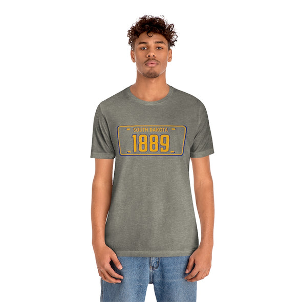 1889 Blue-Unisex Jersey Short Sleeve Tee