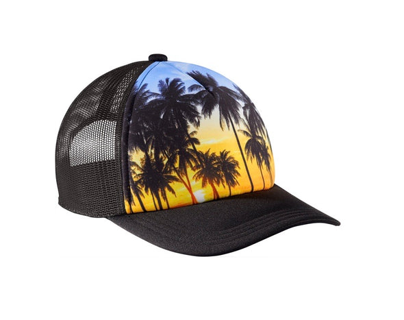 Snapback Palm Trees Trucker Hat